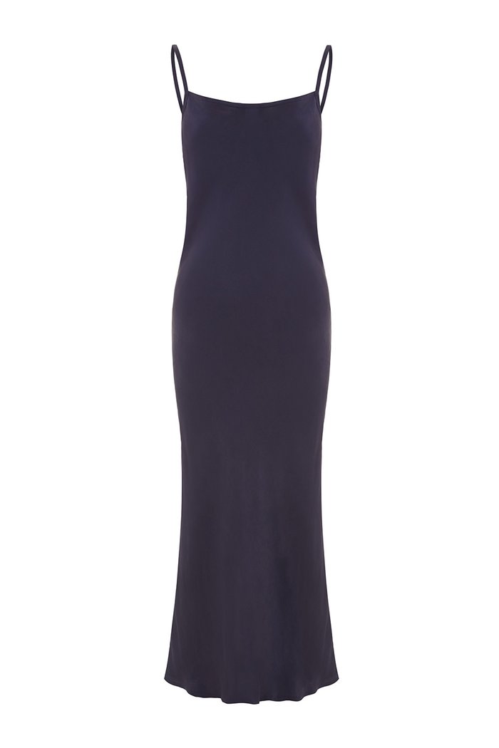 the long flirt , shirt dress , silk dress  - valle + vik