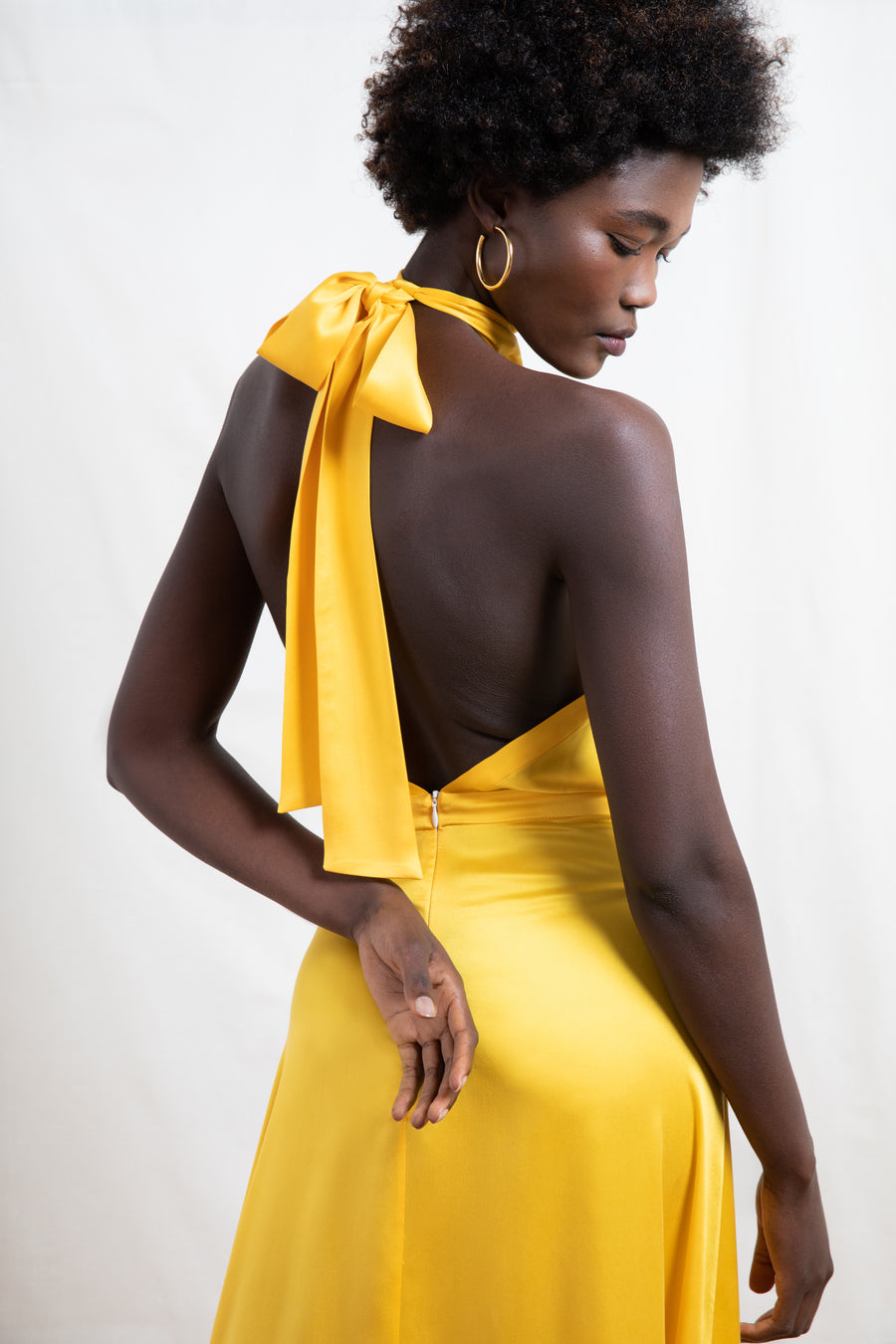 The Goddess | Yellow Satin (2784294568017)