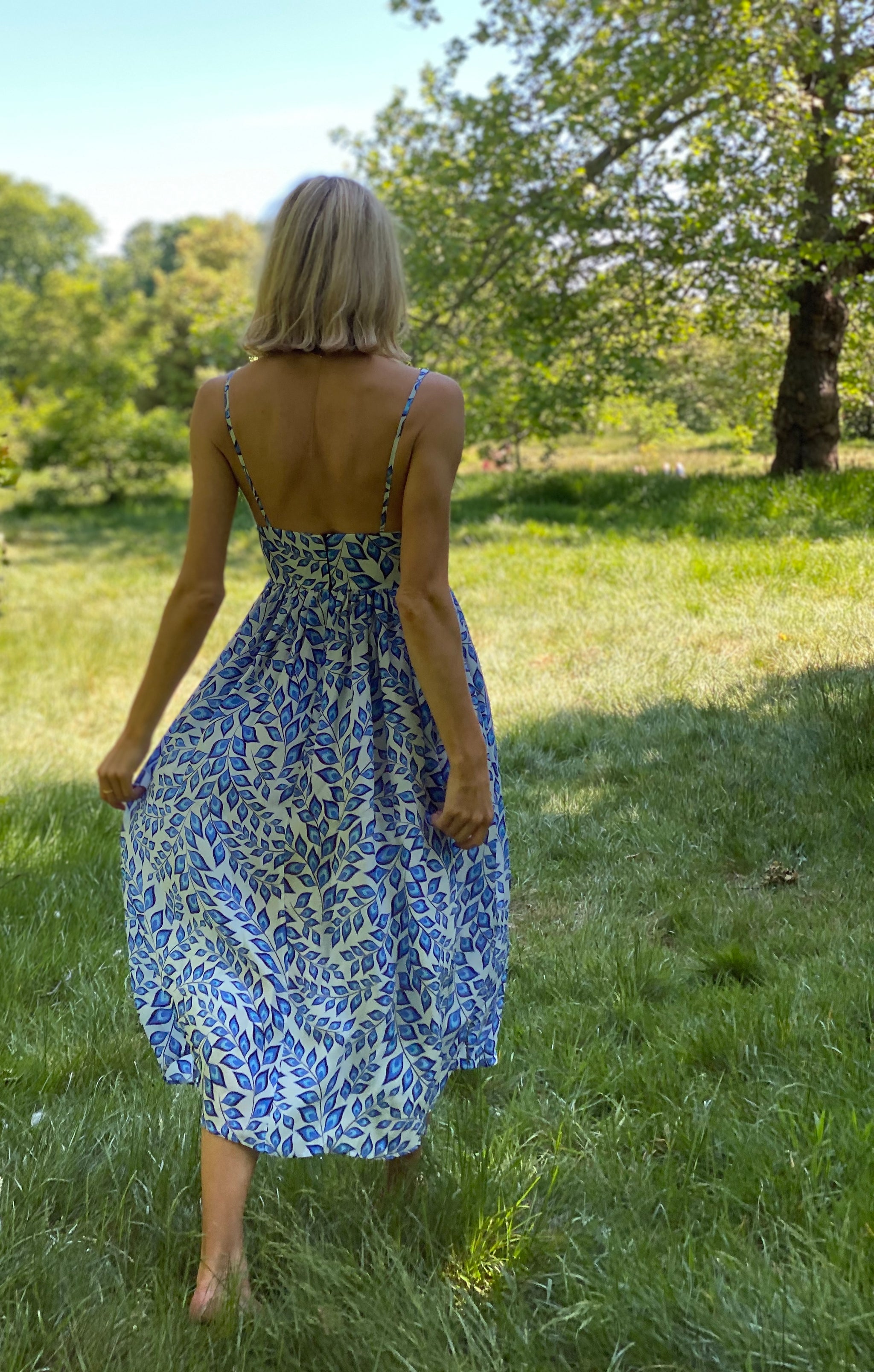 The Midi Empress | Ville Planter Light Blue (4526894153809)