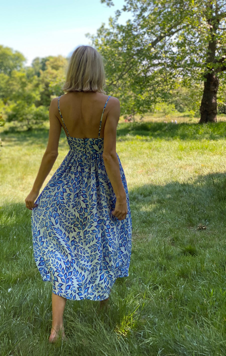 The Midi Empress | Ville Planter Light Blue (4526894153809)