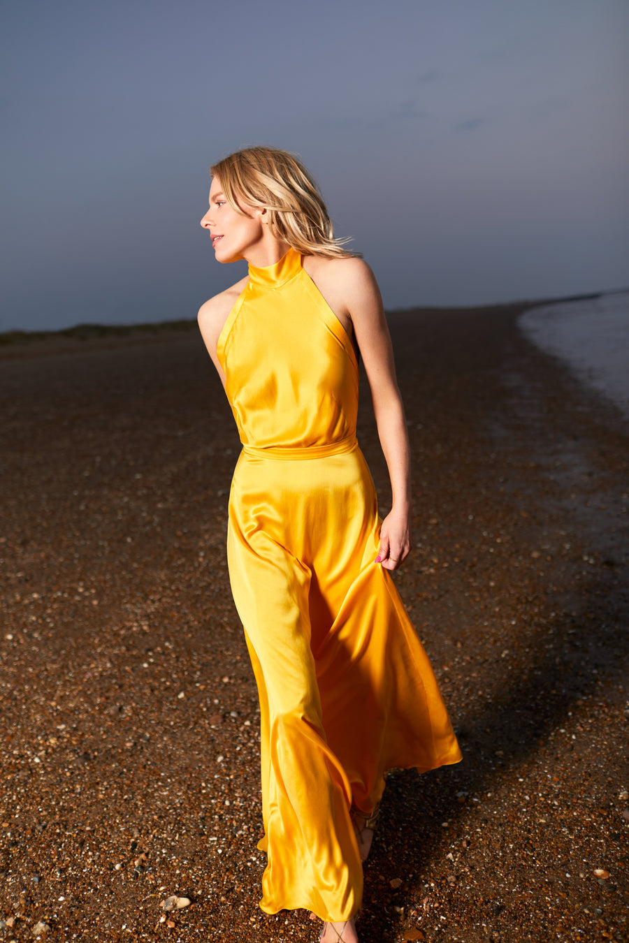 The Goddess | Yellow Satin (2784294568017)