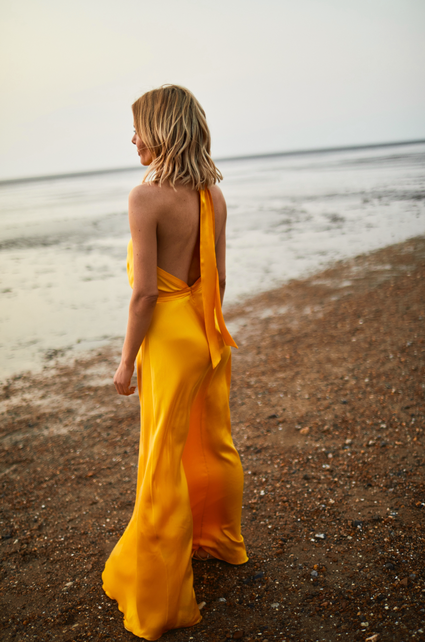 The Goddess | Yellow Satin (2784294568017)