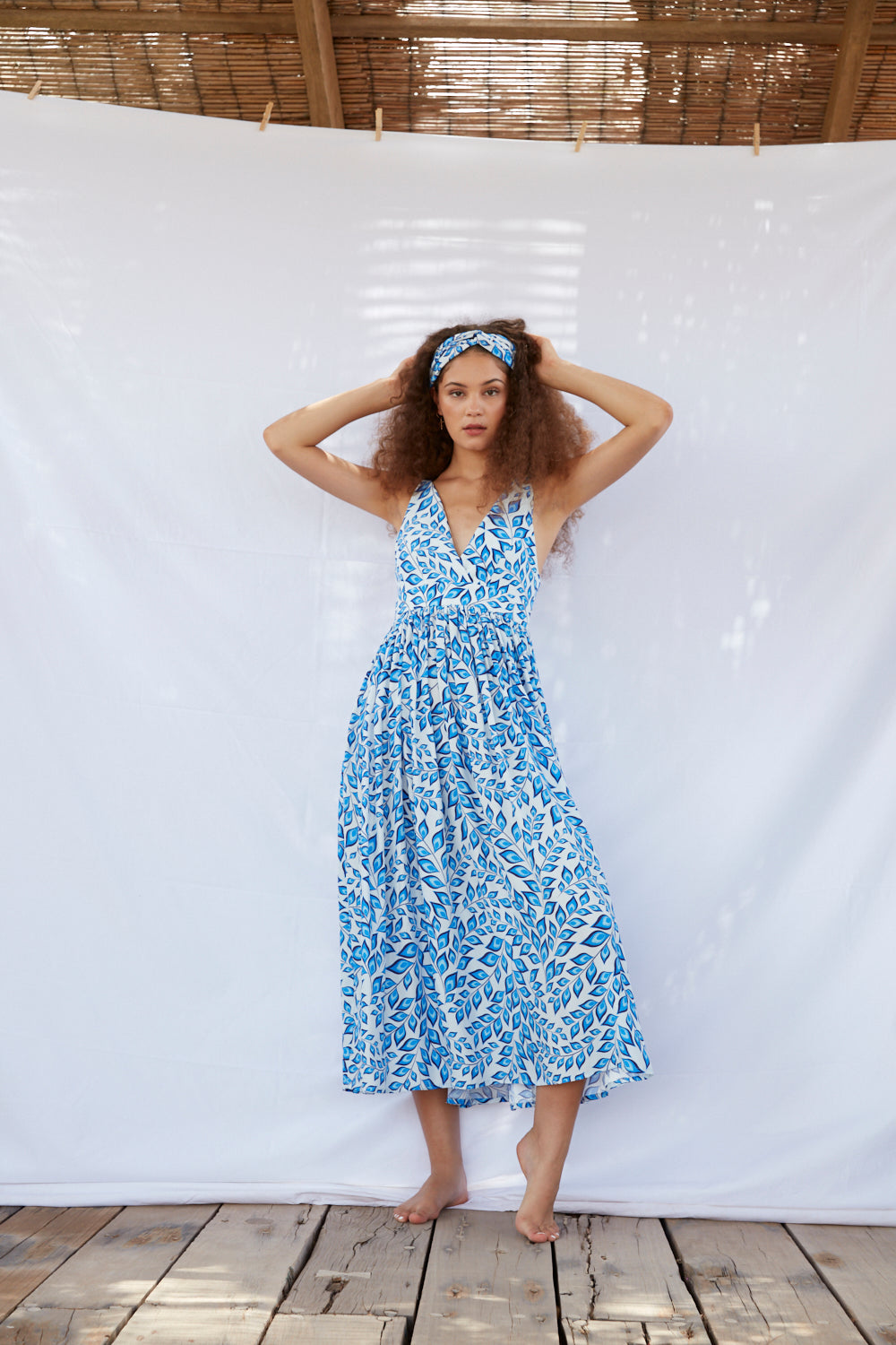 the long flirt , shirt dress , silk dress  - valle + vik (4526894153809)