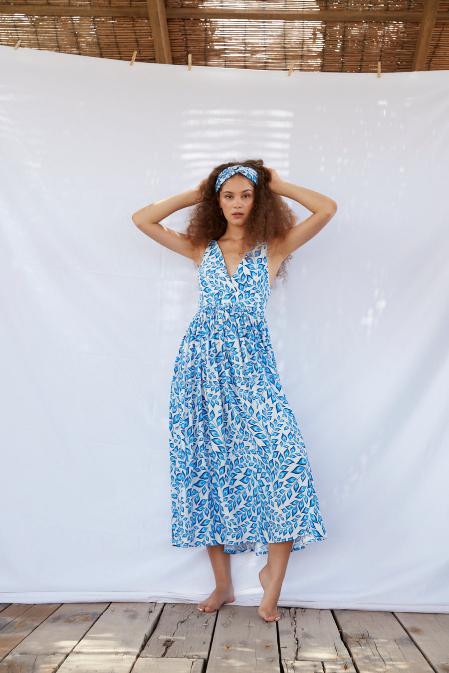 the long flirt , shirt dress , silk dress  - valle + vik (4526894153809)