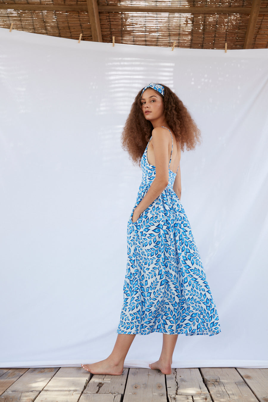 the long flirt , shirt dress , silk dress  - valle + vik (4526894153809)